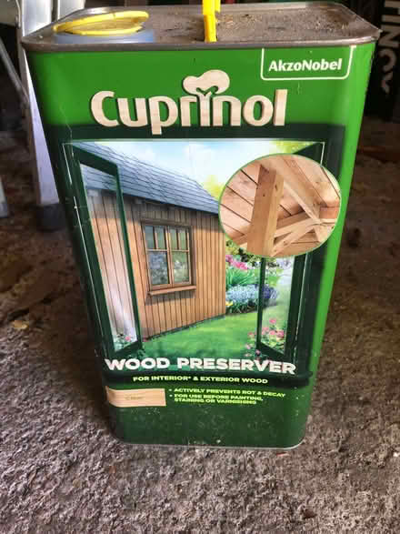 Photo of free Cuprinol Wood Preserver (Coleshill HP7) #1