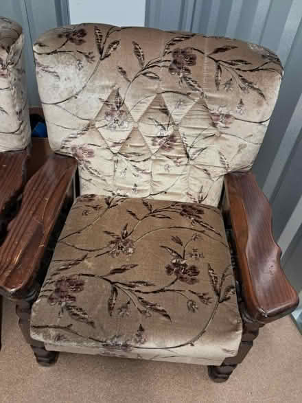 Photo of free Arm chairs x 2 (Tottenham N17) #2