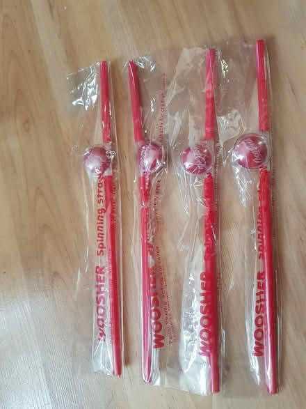 Photo of free 4 'spinning' straws - new (Harrow HA1) #1