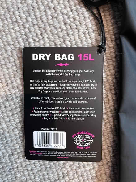Photo of free Dry Bag - 15L (Richmond TW10) #2