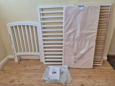 Photo of free Child's cot (Weybridge KT13) #1