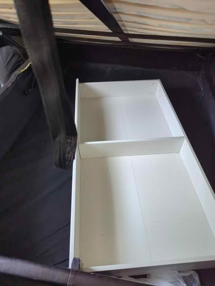 Photo of free Double storage bed (Rainham RM13 9YX) #1