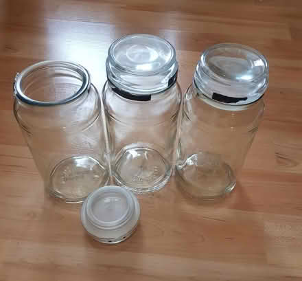 Photo of free Storage jars with lids (Harrow HA1) #1