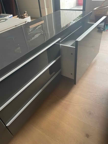 Photo of free IKEA shelving unit and TV stand (West Vancouver near Dundarave) #2