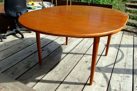 Photo of free Circular Teak Dining Table (Stradbroke IP21) #1