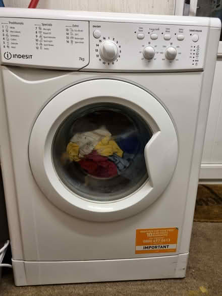 Photo of free Indesit washing machine (Clayton-le-Moors BB5) #1