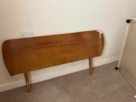 Photo of free Wooden headboard for 4’ 6” divan (Tilehurst RG31) #1