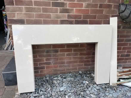 Photo of free Cream granit fire surround (Gleadless S12.) #1