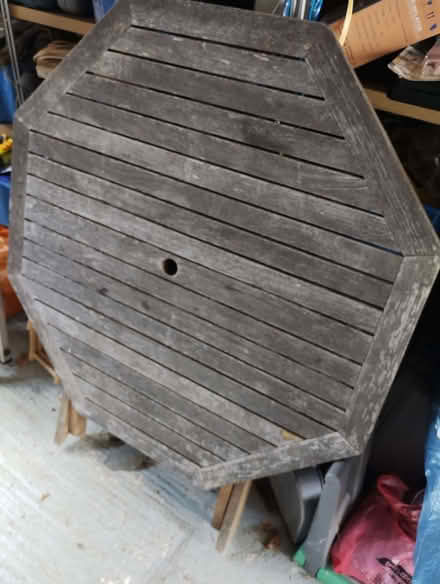 Photo of free Teak table (Chalfont Common SL9) #1