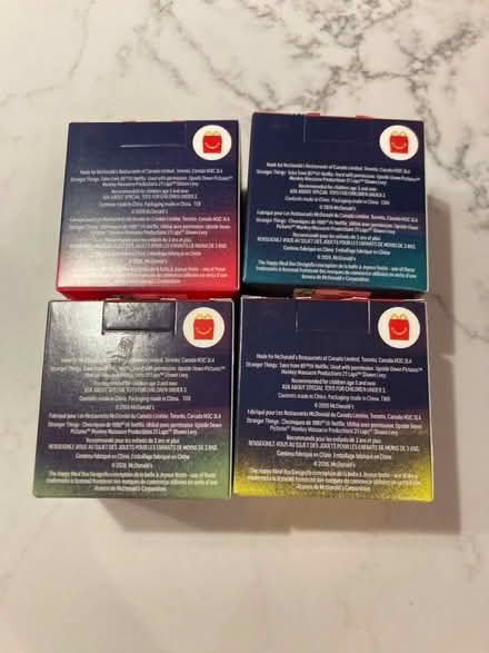 Photo of free Stranger Things happy meal toys (Kennedy/16th in Markham) #2