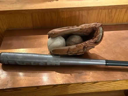 Photo of free softball bat and glove (Clermont/ Upper Red Hook) #1