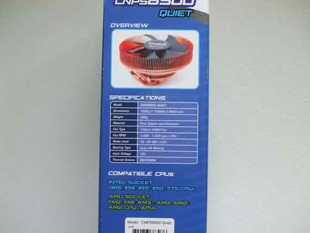 Photo of free Zalman Ultra Quiet CPU Cooling Fan For Computer (Unused) (Orton CA10) #3