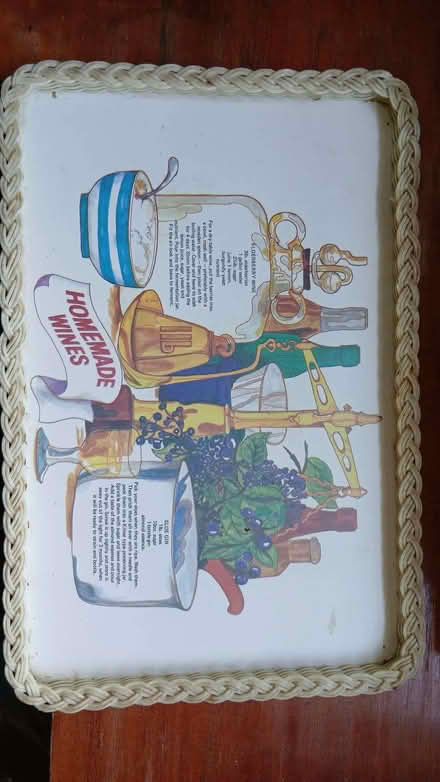Photo of free Tray with elderberry wine and sloe gin recipes (Maidenhead SL6) #1