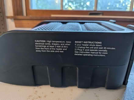 Photo of free Space Heater (New Paltz) #3