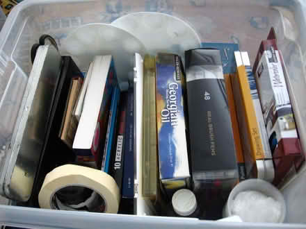 Photo of free Plastic Tub of Art Supplies for Children over Summer Holiday (Coppull PR7) #1