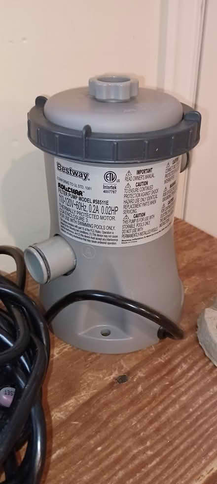 Photo of free Small Pool Filter (Prince William Cty, Manassas) #2