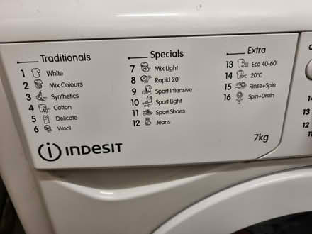Photo of free Indesit washing machine (Clayton-le-Moors BB5) #2