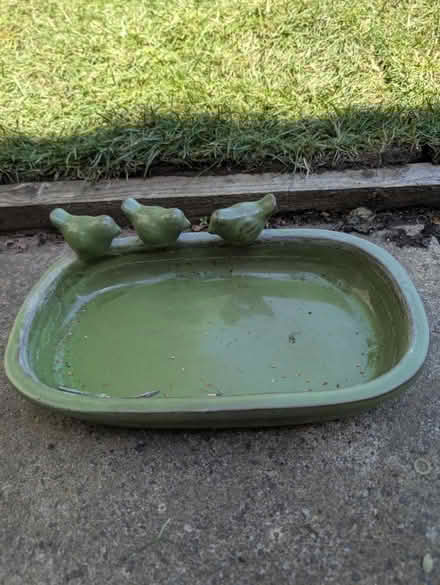 Photo of free Ceramic bird bath (Abingdon, OX14 3TD) #1