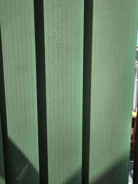 Photo of free Green vertical blinds SLATS only (Emerson Valley MK4) #2