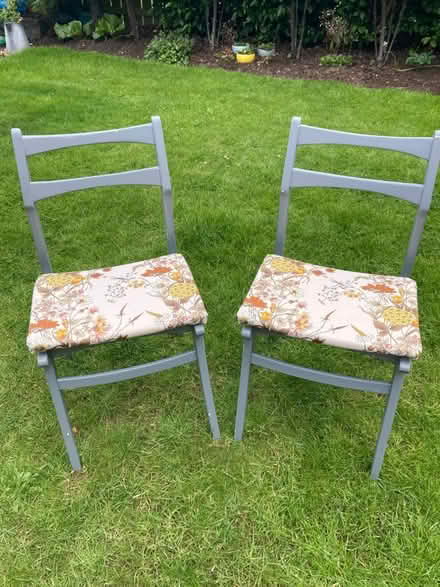 Photo of free 2 vintage chairs (Howhlill Quarries HG2) #1
