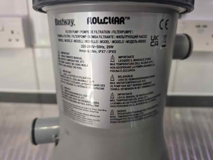 Photo of free Swimming pool filter/pump (Chester CH1) #2