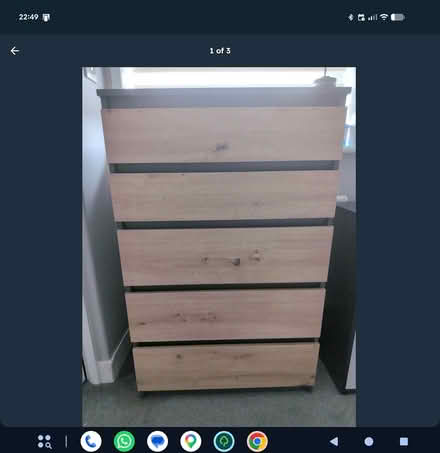 Photo of free Oak/Grey Drawers (Norwich NR3) #1