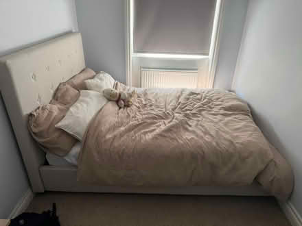Photo of free Fabric Upholstered Bed (SE14 new cross) #1