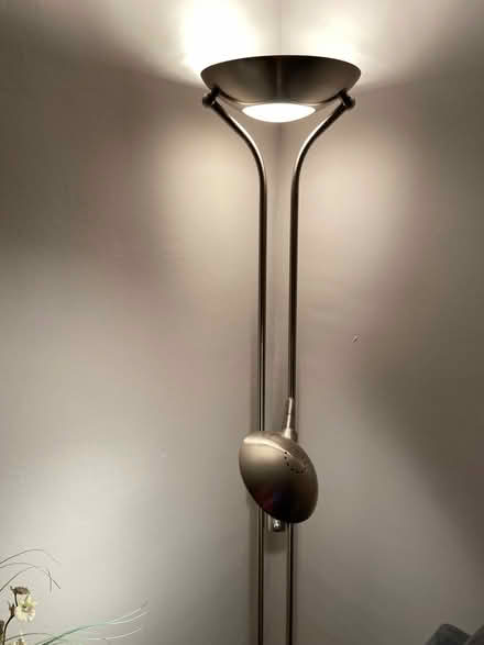 Photo of free Chrome uplighter floor lamp (Coleridge Ward CB1) #2