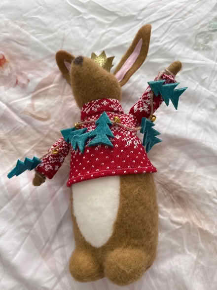 Photo of free Rabbit Xmas decoration (Barnes SW13) #1