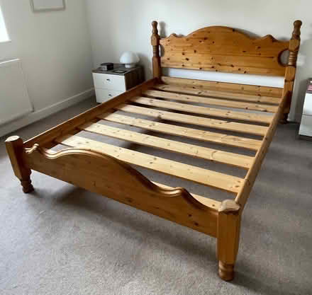 Photo of free King size bed frame (Welshampton SY12) #1