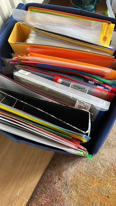 Photo of free Various folders (Thame OX9) #1