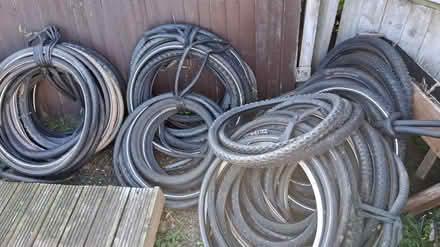 Photo of free Used bike tyres (CB4) #1