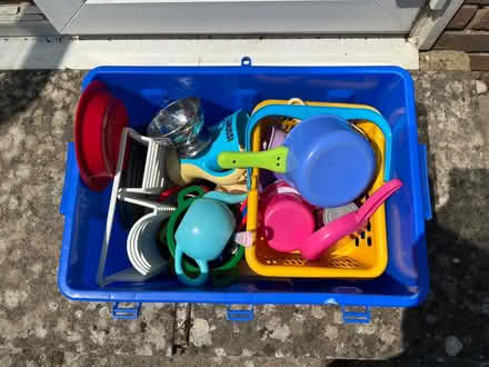 Photo of free Toy Kitchen Utensils (Sidley TN40) #1