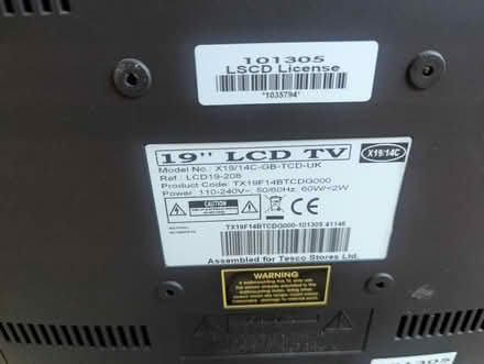 Photo of free 19in TV with dvd (Two gates B77) #3