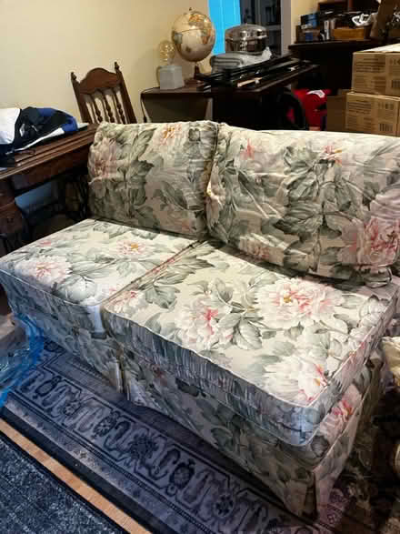 Photo of free 2 armless sofa chairs (El Sobrante) #1