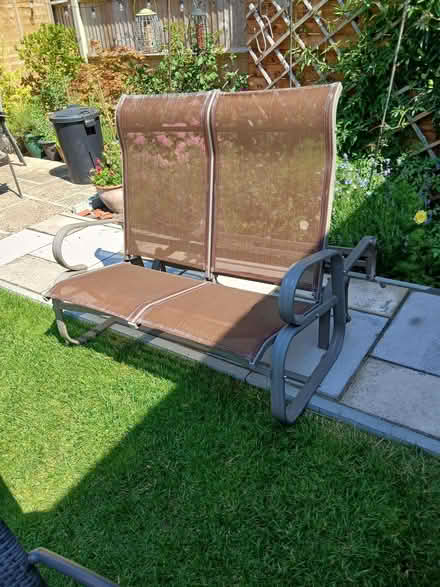 Photo of free 2 Seater Swing Chair (Priory Village RH15) #1