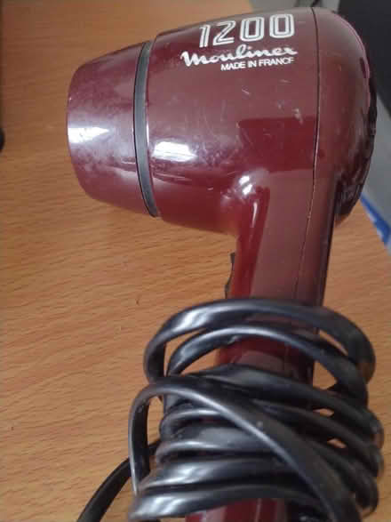 Photo of free Moulinex Hairdryer - missing a plug (Brunswick BN3) #1