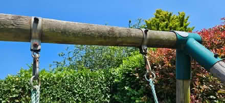 Photo of free PLUM wooden swing set (Horsham) #3