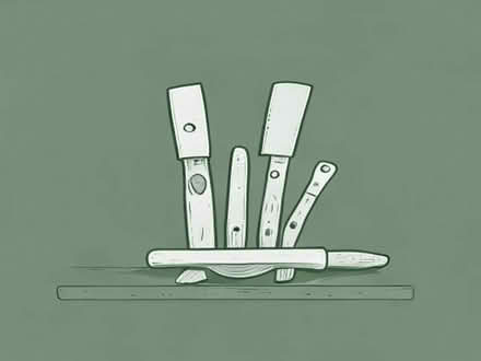 Photo of Wood carving tools and knives (Whittington Moor S41) #1