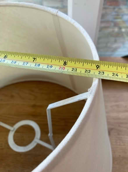 Photo of free Cream Lampshade (upcycle/repair) (Wooburn Green, HP10) #3
