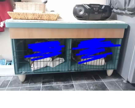 Photo of free Double dog crate sideboard (Kingswinford DY6) #1