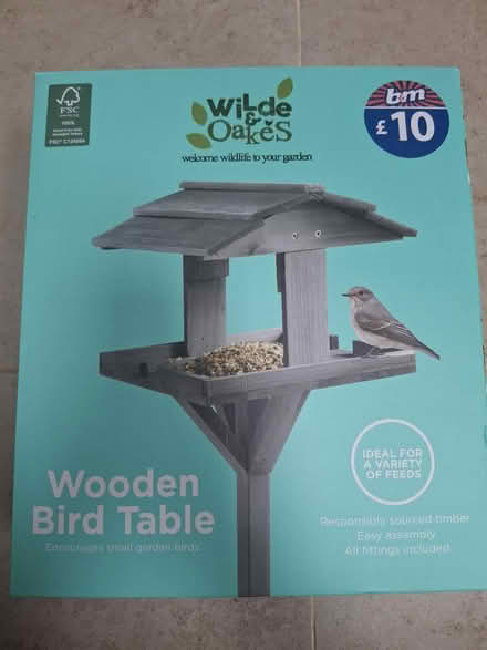 Photo of free Brand New Bird Table (Weaverham) #1