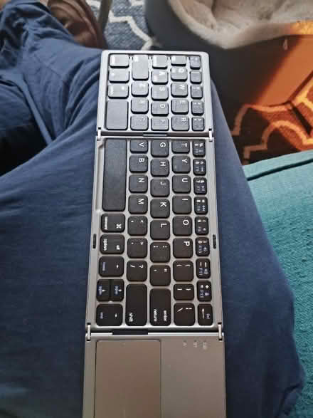 Photo of free Mini folding Bluetooth keyboard (Twerton BA2) #2