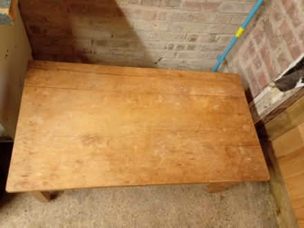 Photo of free Antique Pine coffee table (Tittleshall PE32) #1