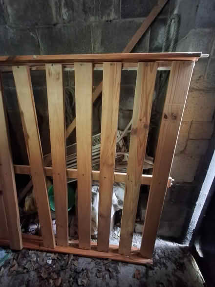 Photo of free Four Poster 4 ft bed, some damage (Dublin 6w) #4
