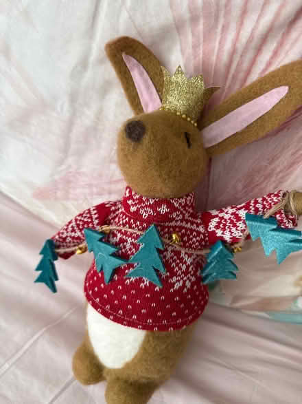 Photo of free Rabbit Xmas decoration (Barnes SW13) #2