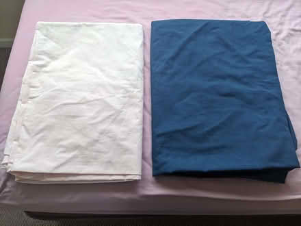 Photo of free 2 King-sized Fitted Sheets (Caversham Park RG4) #1