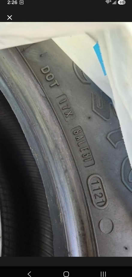 Photo of free 235/55R20 tires (Grand Bend ON.) #4
