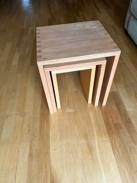 Photo of free Nest of three tables (Dublin 6 (Terenure/Rathgar)) #2
