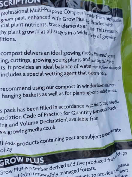Photo of free COMPOST - 1/2 a bag of Compost (Wolverhampton (WV10)) #2